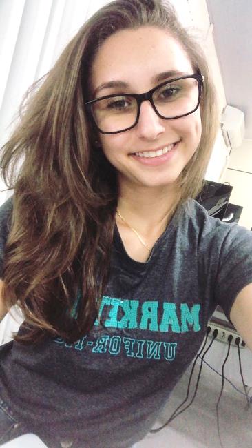 Sabrina Melo Ferreira está buscando na Comunicação ferramentas para defender a causa do desenvolvimento ambiental sustentável. Foto: Arquivo Pessoal